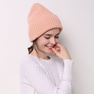 Woolen Peachy Cream Color